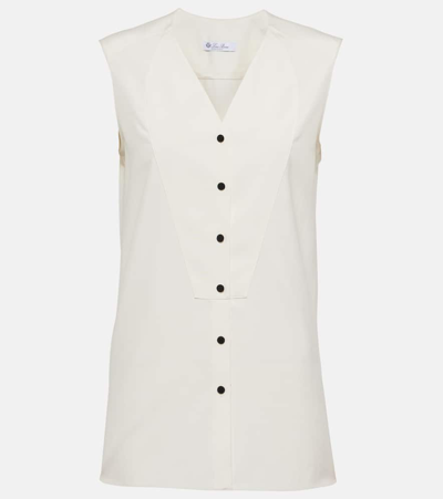 Loro Piana Caylee Silk Top In Nougat