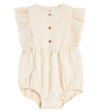 DONSJE BABY ODINE JERSEY AND TULLE BODYSUIT