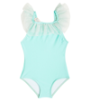 SUNCRACY BABY BARCELONA TULLE-TRIMMED SWIMSUIT