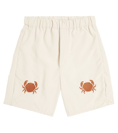 Donsje Kids' Seba Swim Trunks In Sand