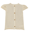 DONSJE JUNE CABLE-KNIT COTTON CARDIGAN