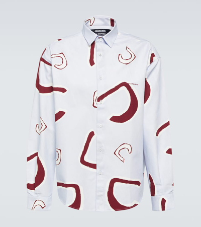 Jacquemus La Chemise Simon Cotton Shirt In Multicolour