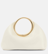 Jacquemus Womens Le Petit Calino Cotton Top-handle Bag Croco Beige In Light Ivory