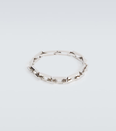 Saint Laurent Chain Bracelet In Silver