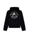 MONCLER GENIUS MONCLER 1952 LOGO PATCH EMBROIDERED HOODIE