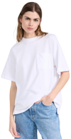 Madewell Boyfriend Pocket Tee Eyelet White