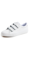 KEDS JUMP KICK V LEATHER SNEAKERS WHITE