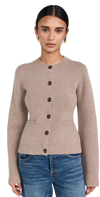 Jenni Kayne Cooper Cardigan In Taupe
