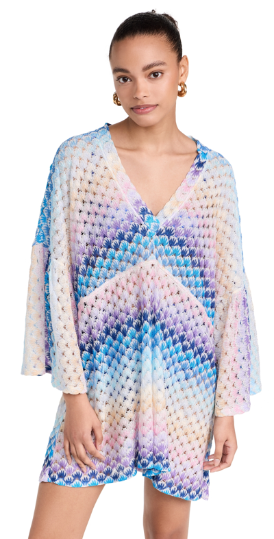 Missoni Knitted Cover-up In Multicolour