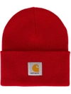Carhartt Logo Patch Beanie Hat