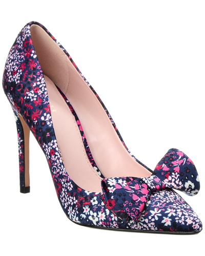 Ted Baker Zafiina Canvas Pump In Blue