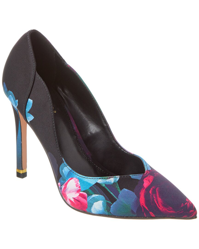 Ted Baker Orlas Canvas Pump In Black