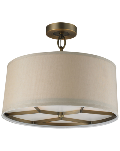 Artistic Home & Lighting 3- Light Pendant In Neutral