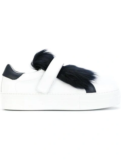 Moncler Victoire Sneakers In White