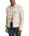 John Varvatos Men's Drew Trucker Jacket In Grey