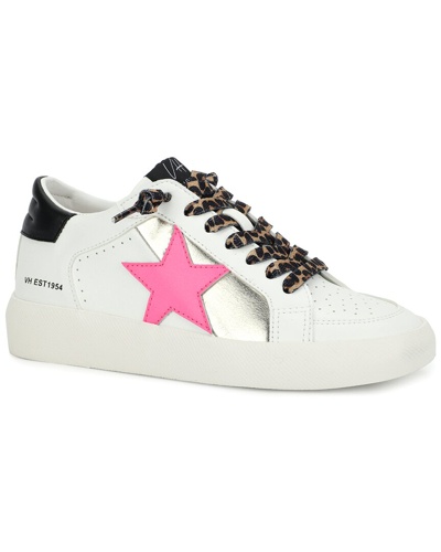 Vintage Havana Firecracker 1 Leather Sneaker In White