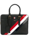 THOM BROWNE striped briefcase,MAG064A0019812266020