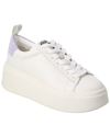 Ash Low Top Leather Platform Sneakers In White