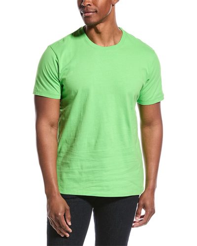 Frame Denim Logo T-shirt In Green