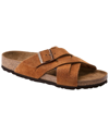 Birkenstock Lugano Soft Footbed Suede Sandal