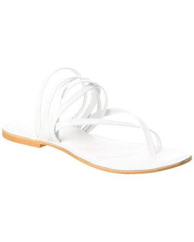 Seychelles Reezie Leather Sandal In White