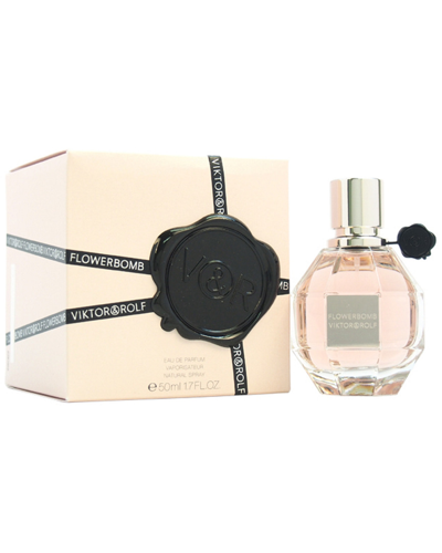 Viktor & Rolf Viktor&rolf Women's 1.7oz Flowerbomb Eau De Parfum Spray In White