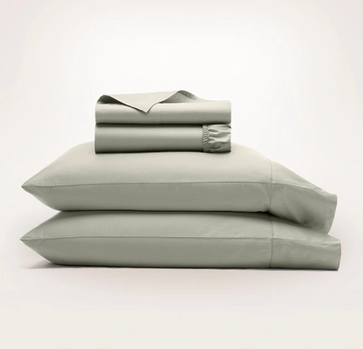 Boll & Branch Organic Signature Hemmed Sheet Set In Sageleaf [hidden]