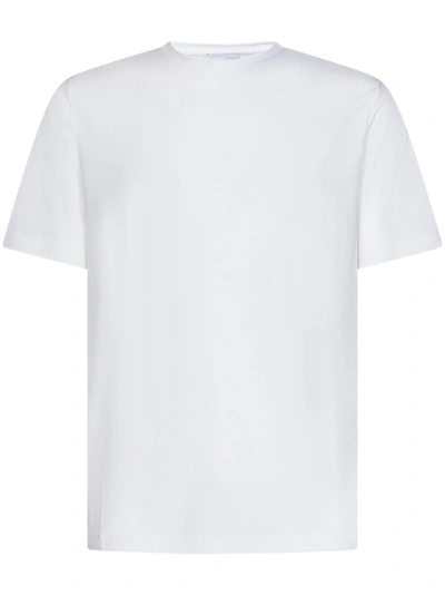 Lardini T-shirt In Bianco