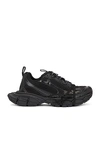 Balenciaga Men Black Mesh And Polyurethane 3xl Sneakers In Black