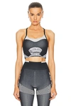 ADIDAS BY STELLA MCCARTNEY TRUE STRENGTH SEAMLESS YOGA MEDIUM SUPPORT SPORTS BRA