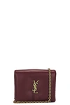 SAINT LAURENT CALYPSO CARD CASE ON CHAIN BAG