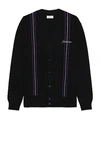 SATURDAYS SURF NYC MICHAEL HIGH GUAGE KNIT CARDIGAN