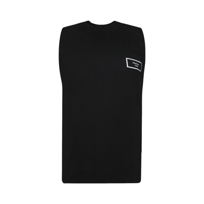 Pre-owned Martine Rose Logo Vest 'black Pigment Dye'