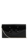 Maison Margiela Black Leather Wallet In Black
