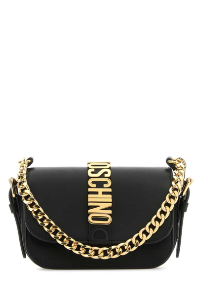 Moschino Shoulder Bags In Black