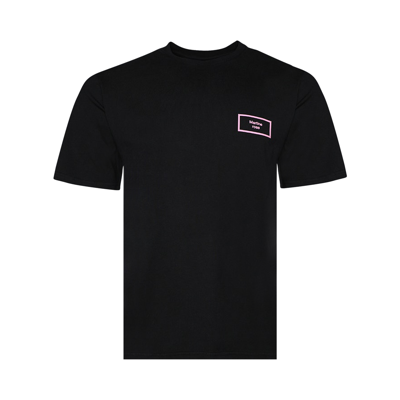 Pre-owned Martine Rose Classic T-shirt 'black Pigment Dye'