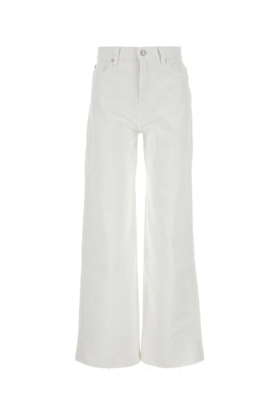 7 For All Mankind Seven For All Mankind Jeans In White
