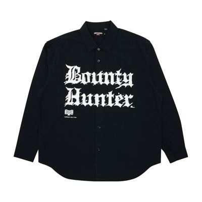 Pre-owned Supreme X Bounty Hunter Ripstop Shirt 'black'