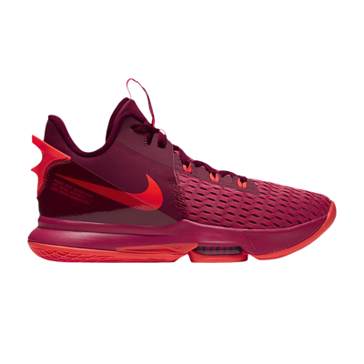 Pre-owned Nike Lebron Witness 5 Ep 'gym Red Crimson'