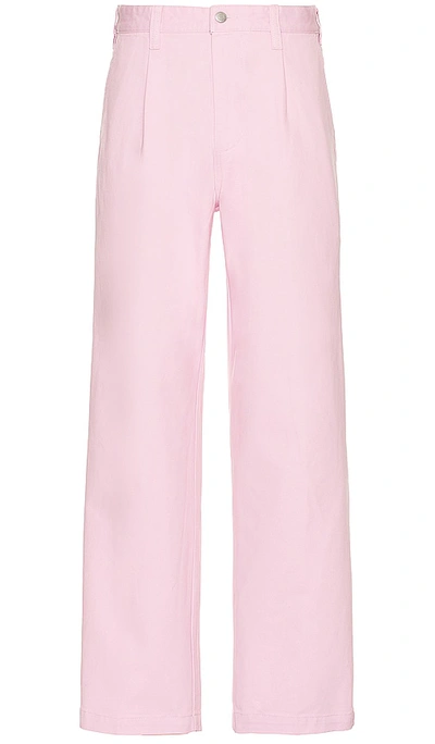 Obey Hardwork Pleated Pant In Pirouette