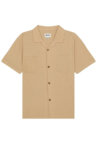 Rhythm Venice Shirt In 沙色