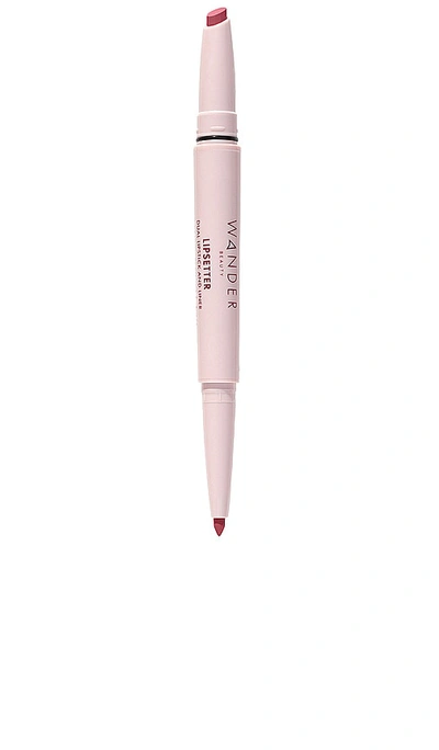 Wander Beauty Lipsetter Dual Lipstick And Liner In On The Mauve