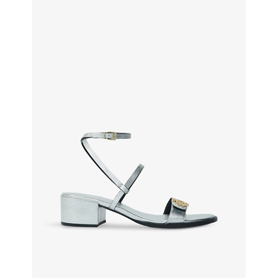 Maje Size Woman-view All Shoes-39 In Silver