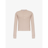ACNE STUDIOS EMSLEY WAFFLE-TEXTURED COTTON TOP
