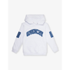 GIVENCHY BRANDED APPLIQUÉ COTTON-BLEND HOODY 6-12 YEARS