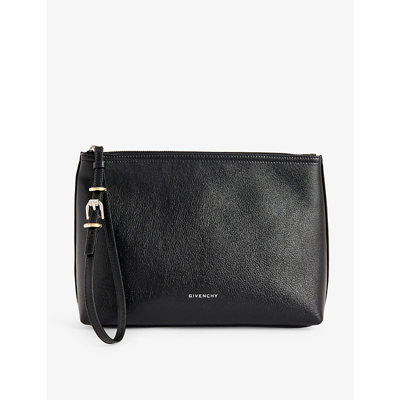 Givenchy Women's Voyou Pouch In Leather In Black