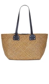 ALLSAINTS MOSLEY STRAW TOTE