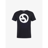 Acne Studios Everest Logogram T-shirt In Black