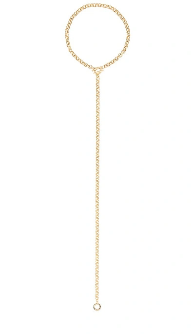 Kiki De Montparnasse Kiki Collar + Lead Set In Metallic Gold