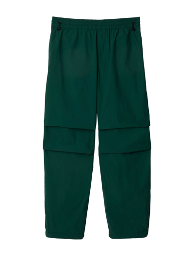 Burberry Regular & Straight Leg Trousers In Green